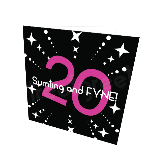 20 SUMTING CARD - Streetgreets