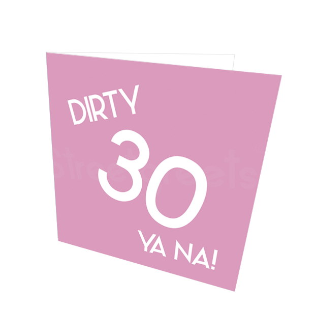 30 YANA CARD - Streetgreets