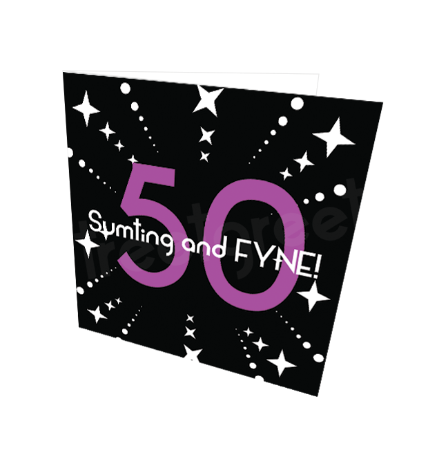50 SUMTING CARD - Streetgreets