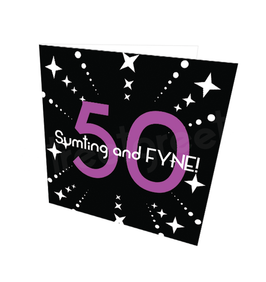 50 SUMTING CARD - Streetgreets
