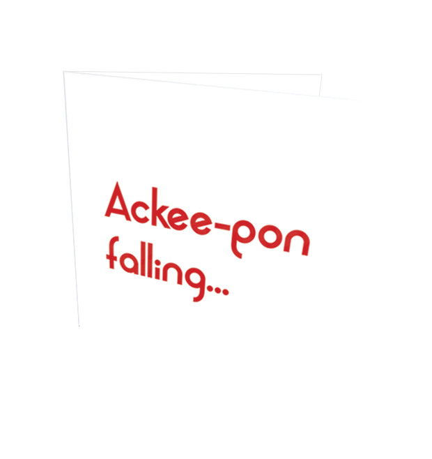 ACKEE CARD - Streetgreets