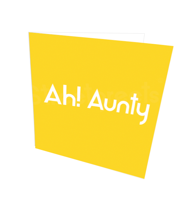 AH! AUNTY CARD - Streetgreets
