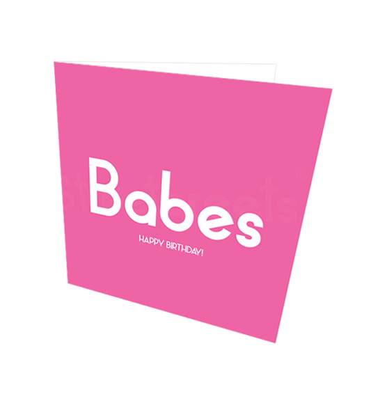 BABES HB CARD - Streetgreets