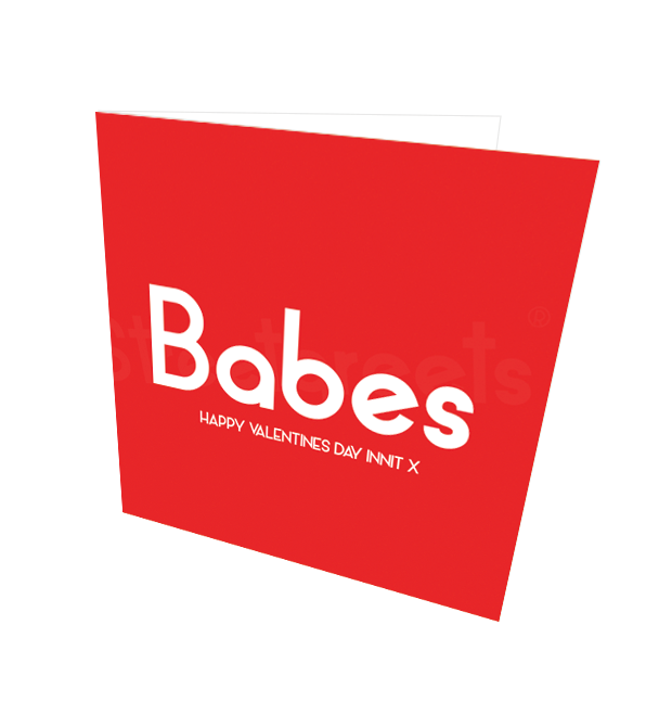 BABES HV CARD - Streetgreets