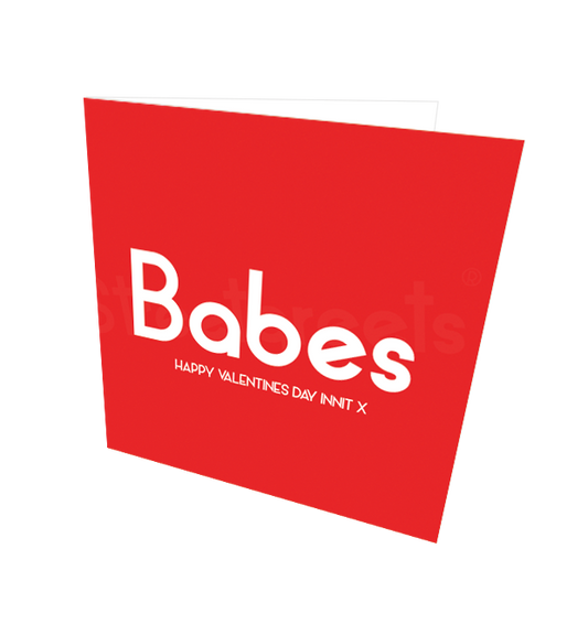BABES HV CARD - Streetgreets
