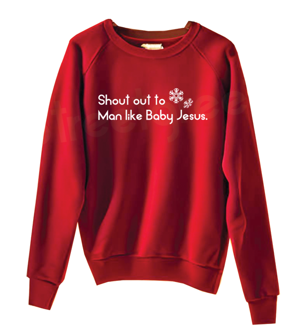 BABY JESUS SWEATSHIRT - Streetgreets