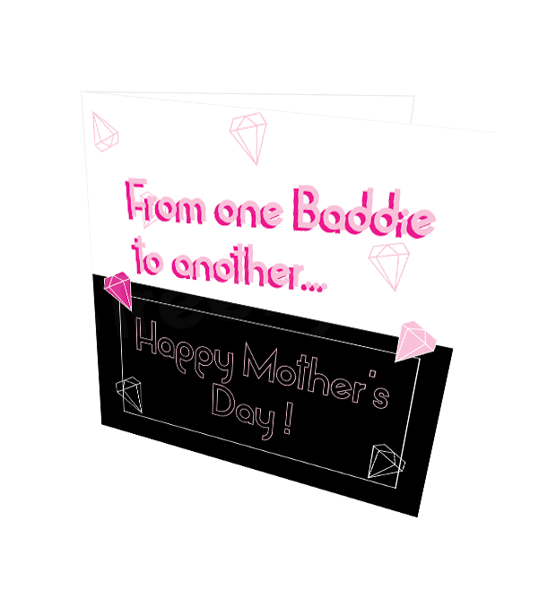 BADDIE MUMMY CARD - Streetgreets