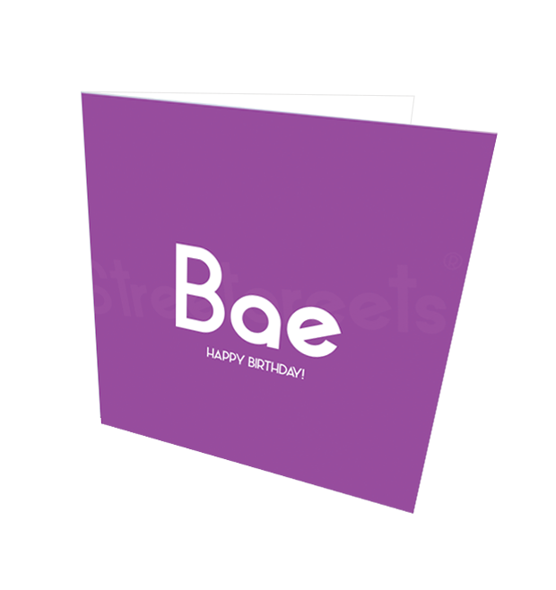 BAE HB CARD - Streetgreets