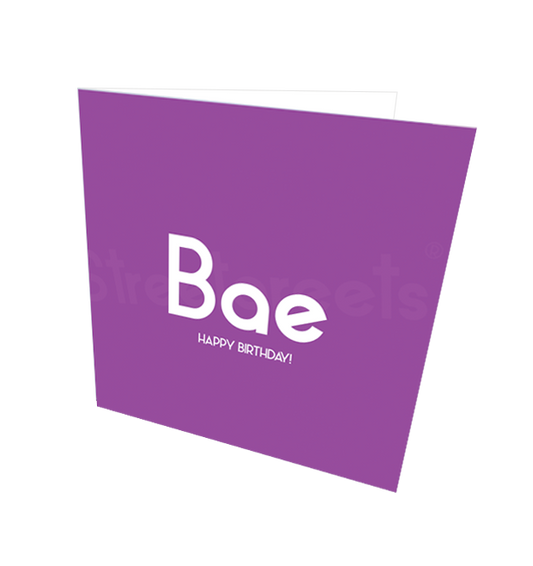 BAE HB CARD - Streetgreets
