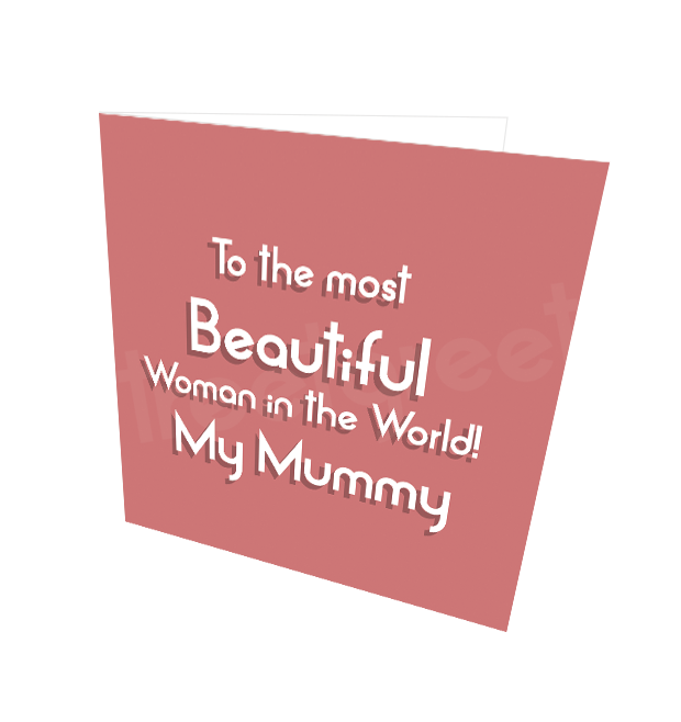 BEAUTIFUL MUMMY CARD - Streetgreets