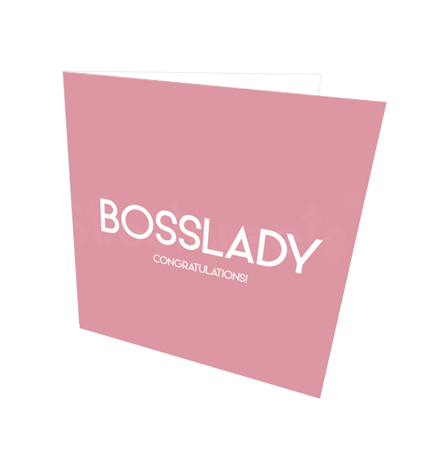 BOSSLADY CARD - Streetgreets