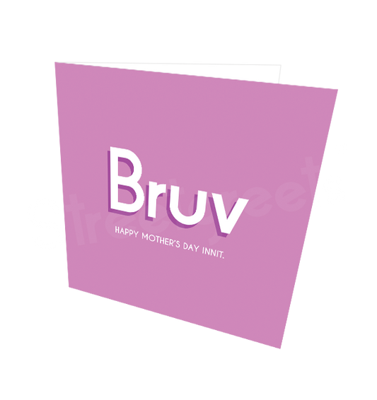 BRUV HMD CARD - Streetgreets