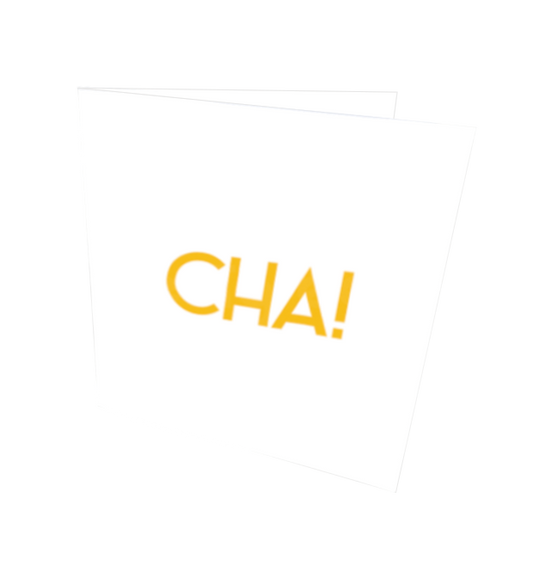 CHA CARD - Streetgreets