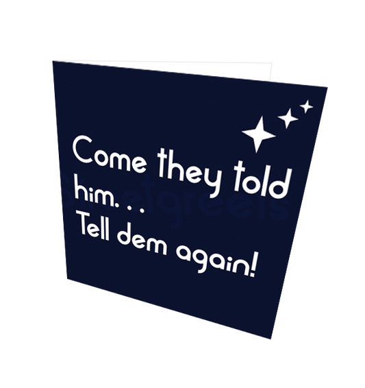 COME CARD - Streetgreets