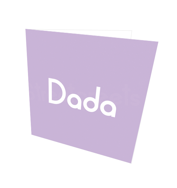 DADA CARD - Streetgreets