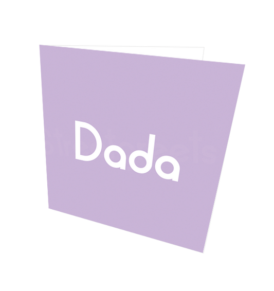 DADA CARD - Streetgreets