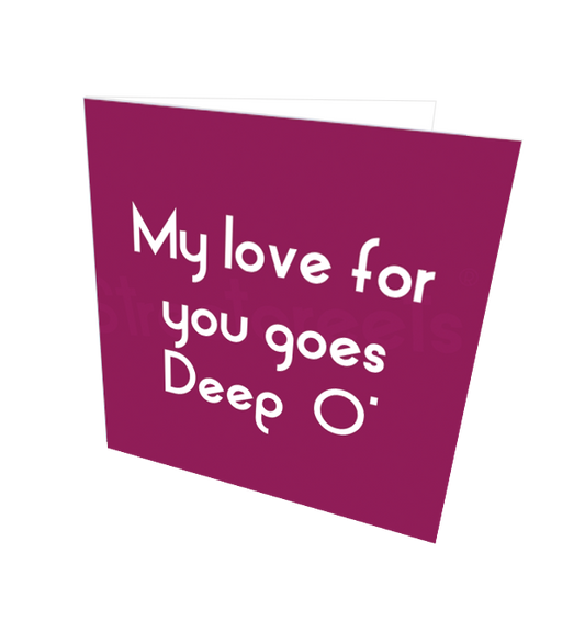 DEEP O CARD - Streetgreets