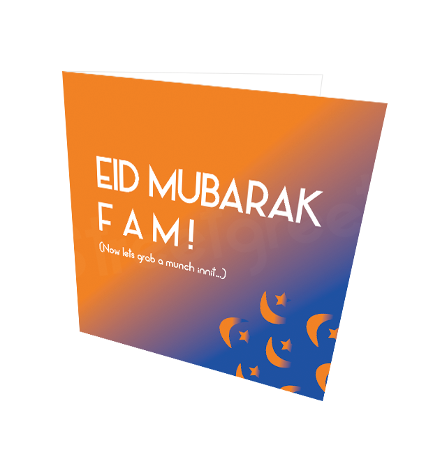 EID MUBARAK FAM CARD - Streetgreets