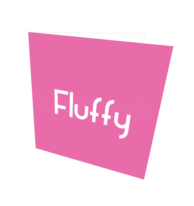 FLUFFY CARD - Streetgreets