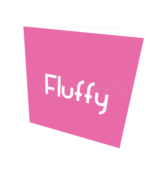 FLUFFY CARD - Streetgreets