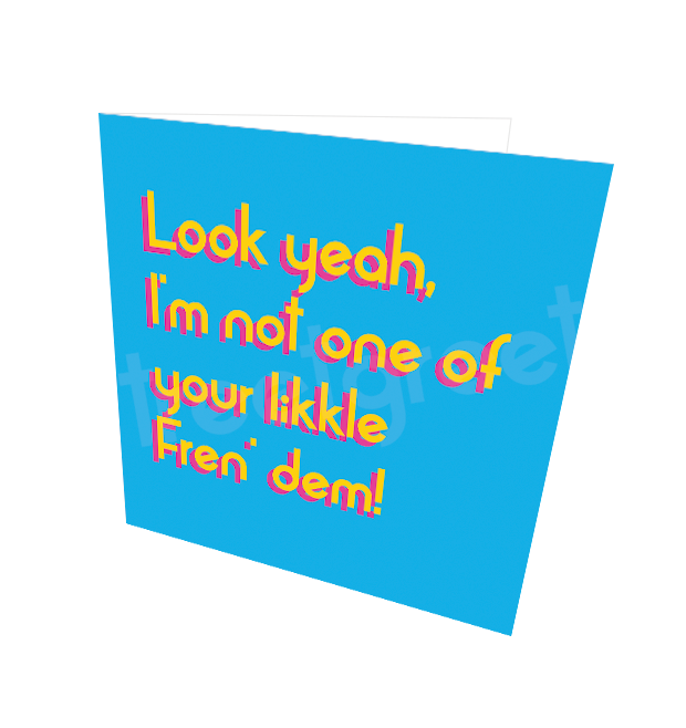 FREN DEM CARD - Streetgreets