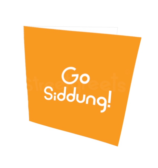 GO SIDDUNG CARD - Streetgreets