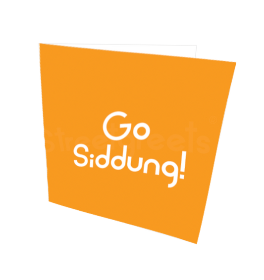 GO SIDDUNG CARD - Streetgreets