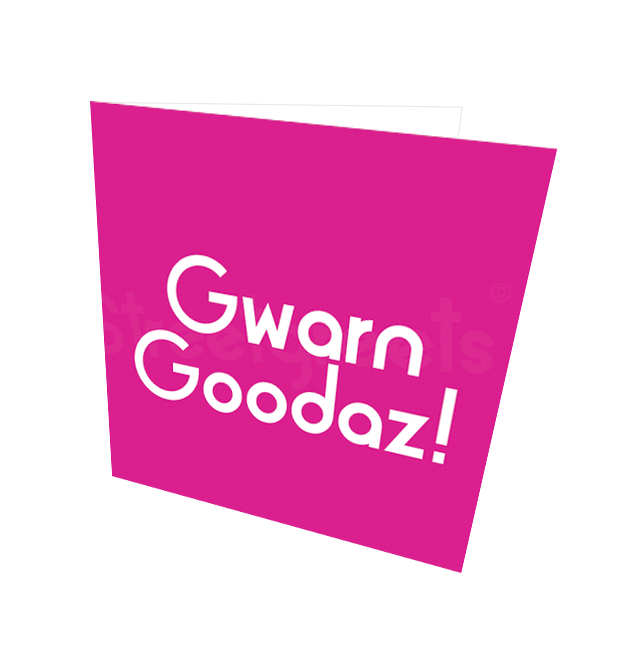 GOODAZ CARD - Streetgreets