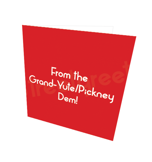 GRANDPICKNEY DEM CARD - Streetgreets