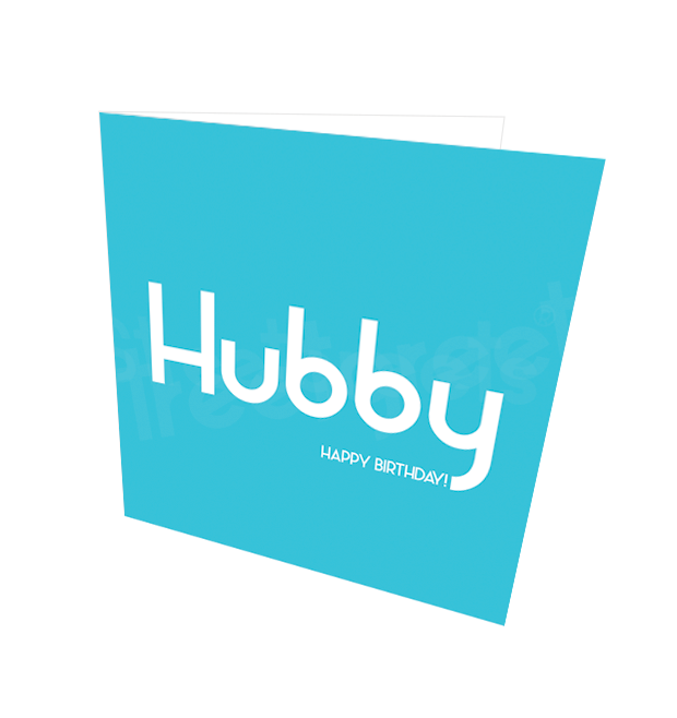 HUBBY HB CARD - Streetgreets
