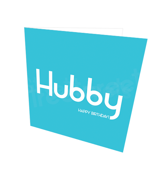HUBBY HB CARD - Streetgreets