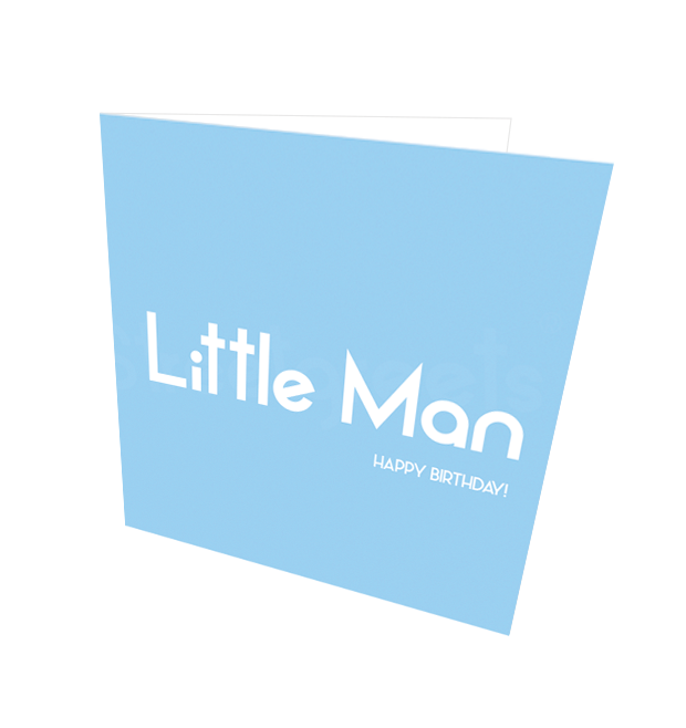 LITTLE MAN HB CARD - Streetgreets