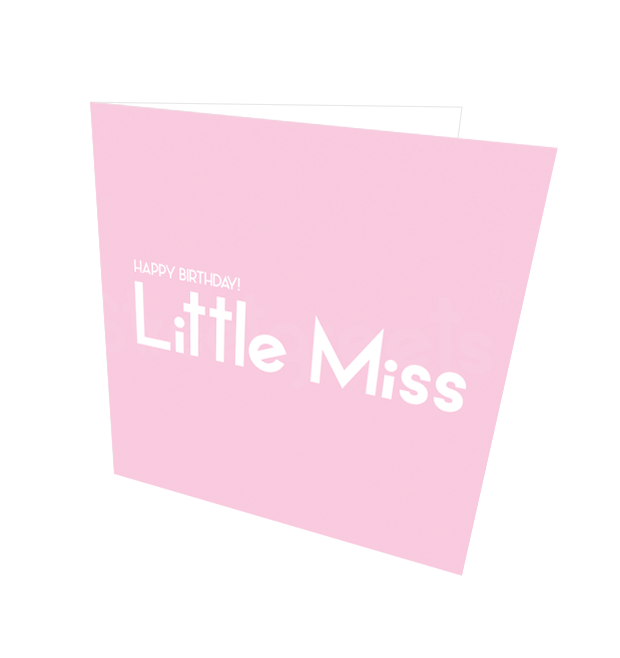 LITTLE MISS HB CARD - Streetgreets