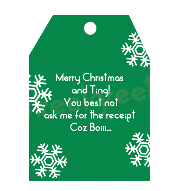 MC and Ting Gift Tag - Streetgreets