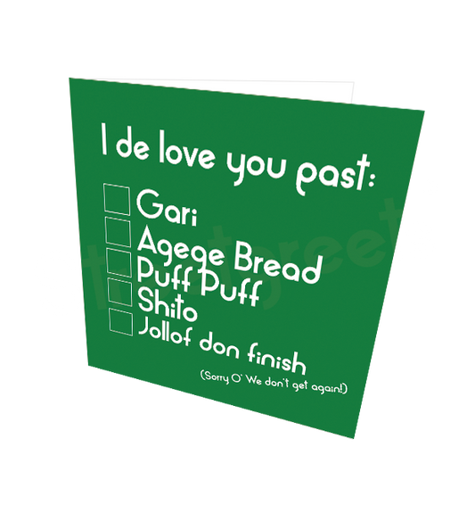 MI LUV YUH AFRICA - Streetgreets