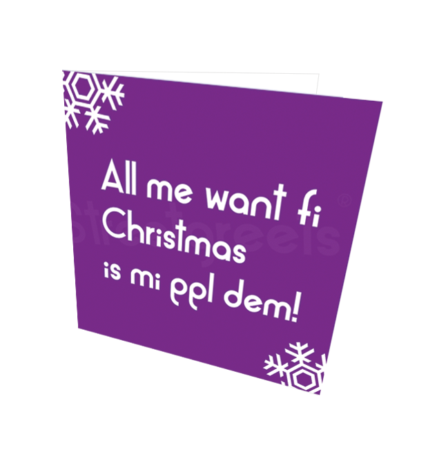 PPL DEM CARD - Streetgreets