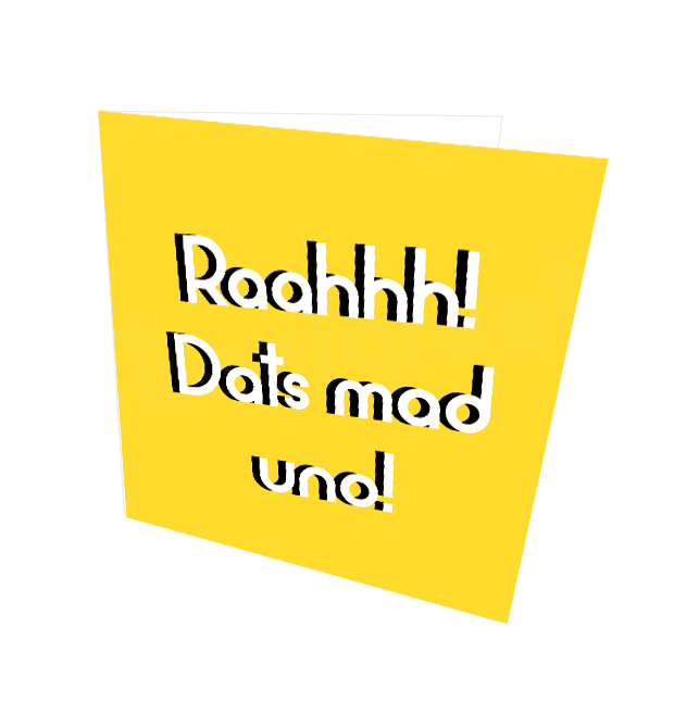 Raahhh! Card