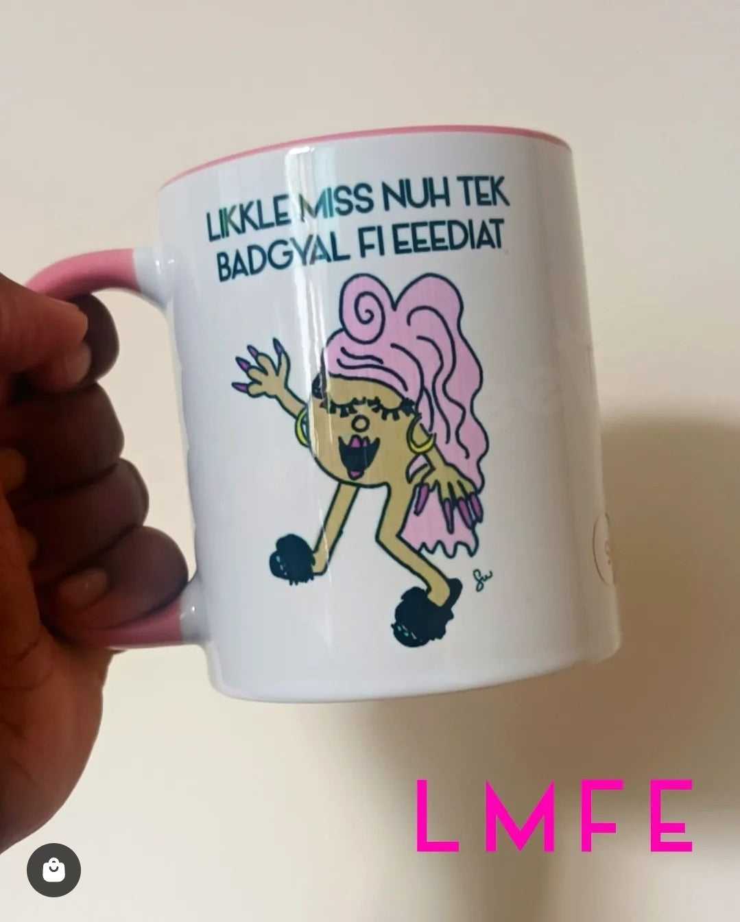 LIKKLE MISS FI EEEDIAT MUG - Streetgreets