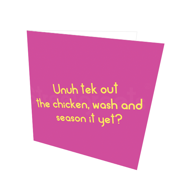 SEASONING CARD - Streetgreets