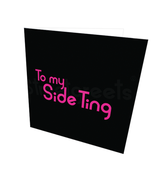 SIDE TING CARD - Streetgreets