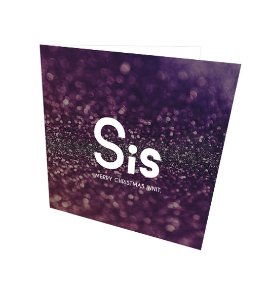 SIS MC Card - Streetgreets