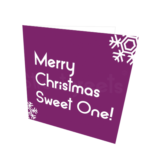 SWEET ONE MC CARD - Streetgreets