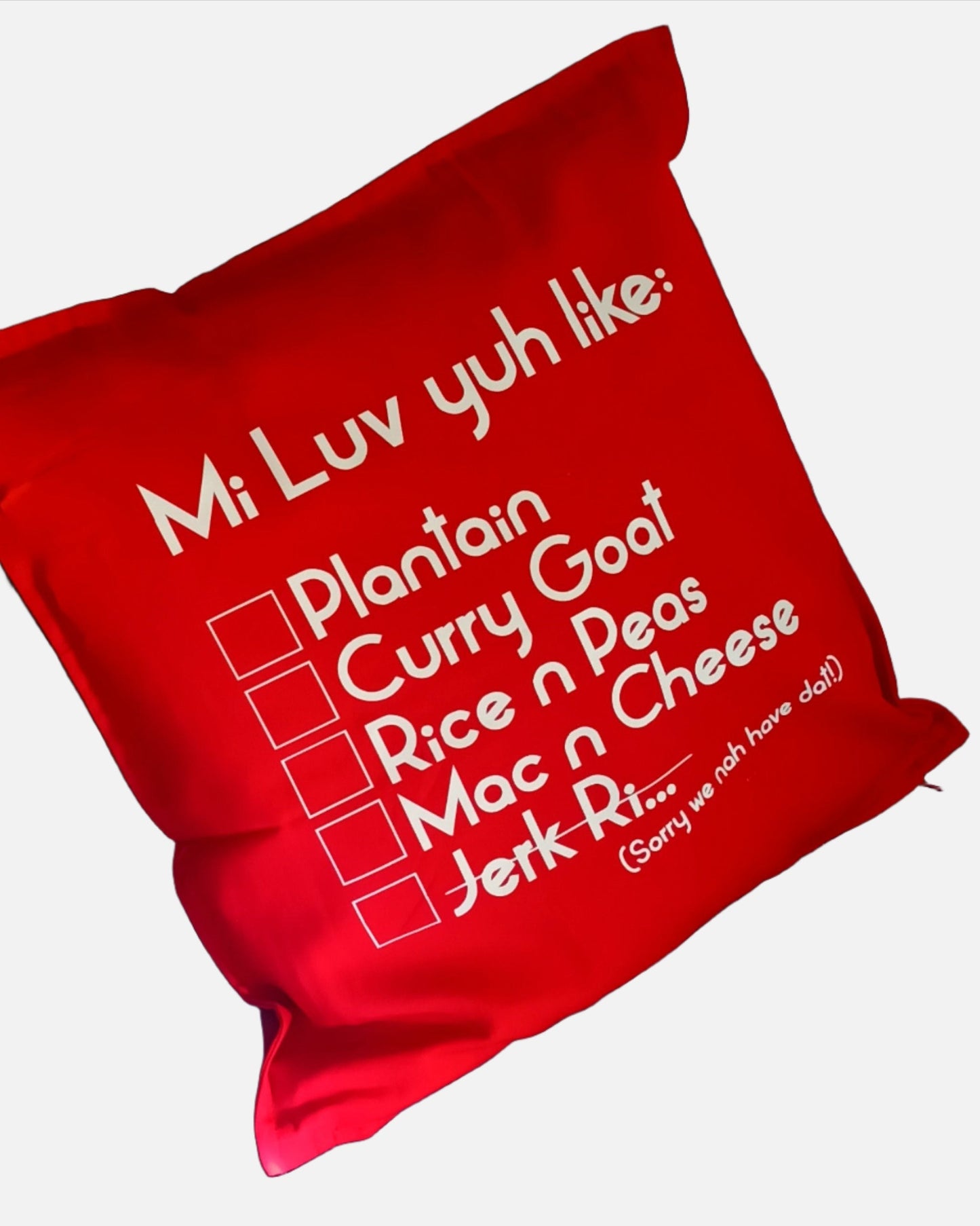 MI LUV YUH LIKE CUSHION - Streetgreets