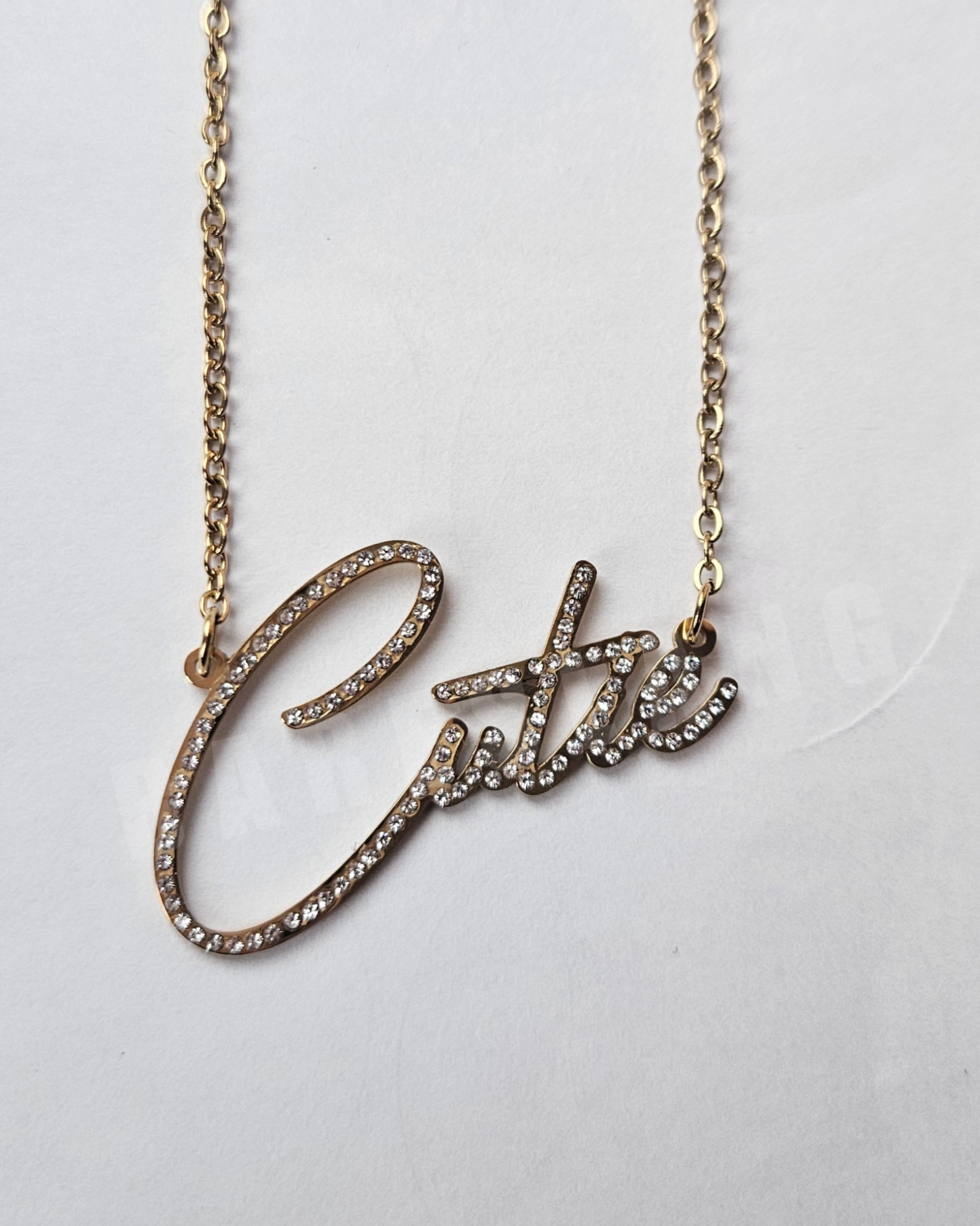 Cutie Necklace by Bareslang - Streetgreets