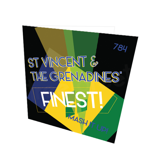 ST VINCY FINEST CARD - Streetgreets