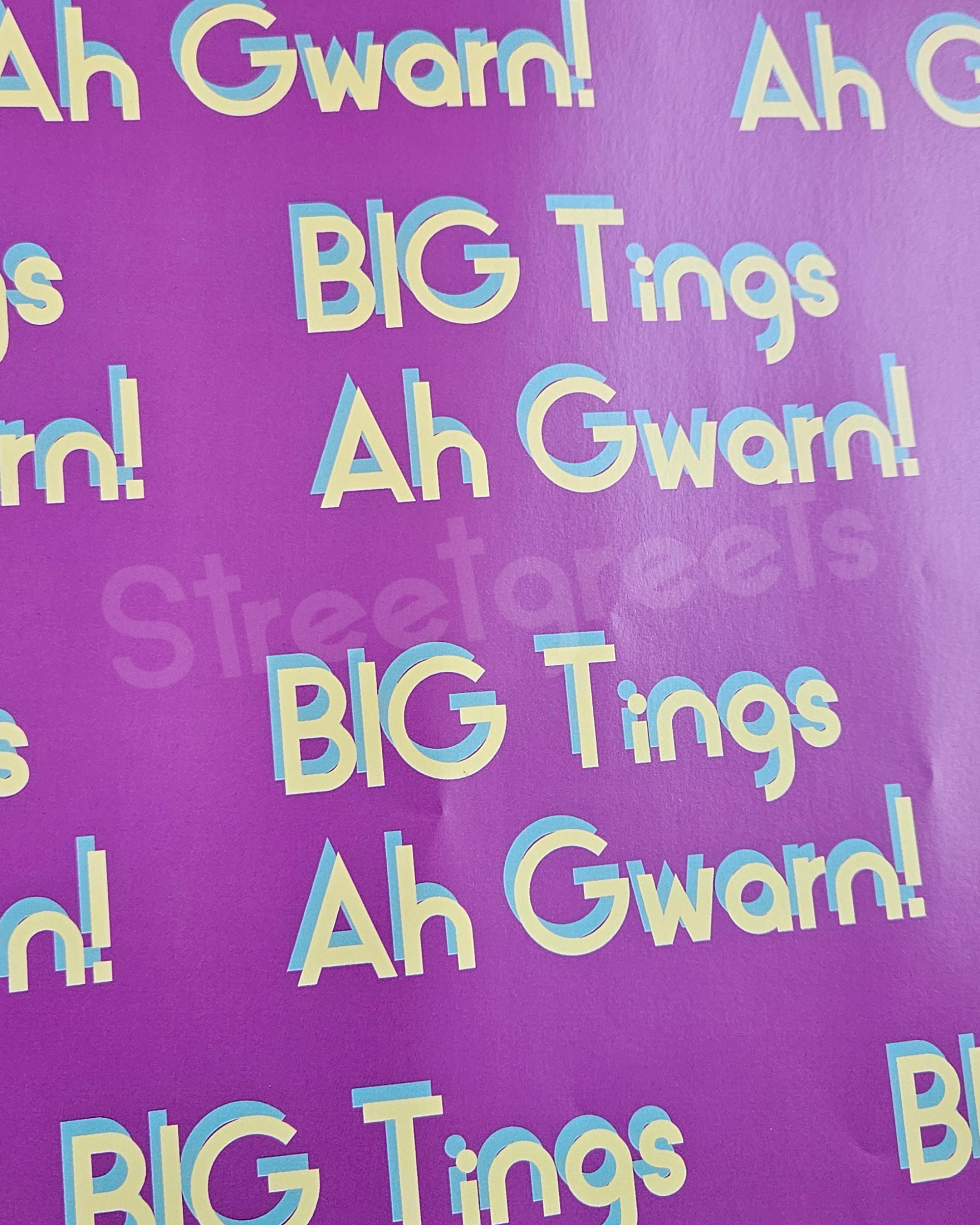 BIG TINGS AH GWARN WRAP - Streetgreets