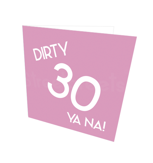 30 YANA CARD - Streetgreets