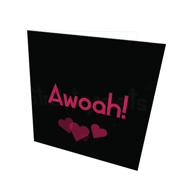 AWOAH CARD - Streetgreets