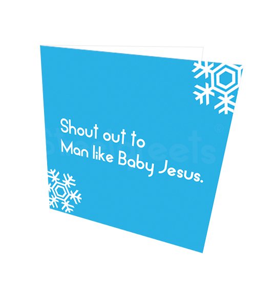 BABY JESUS CARD - Streetgreets