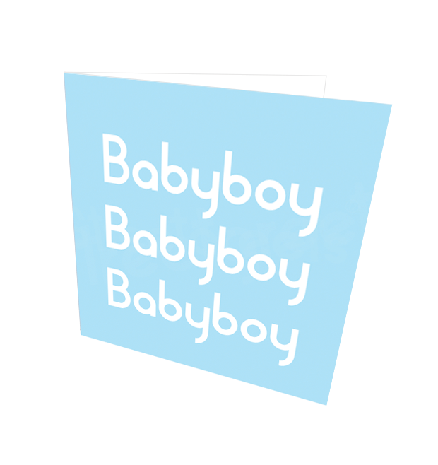 BABYBOY CARD - Streetgreets